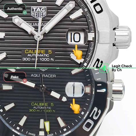 how to tell a fake tag heuer aquaracer ladies watch|tag heuer aquaracer automatic women's.